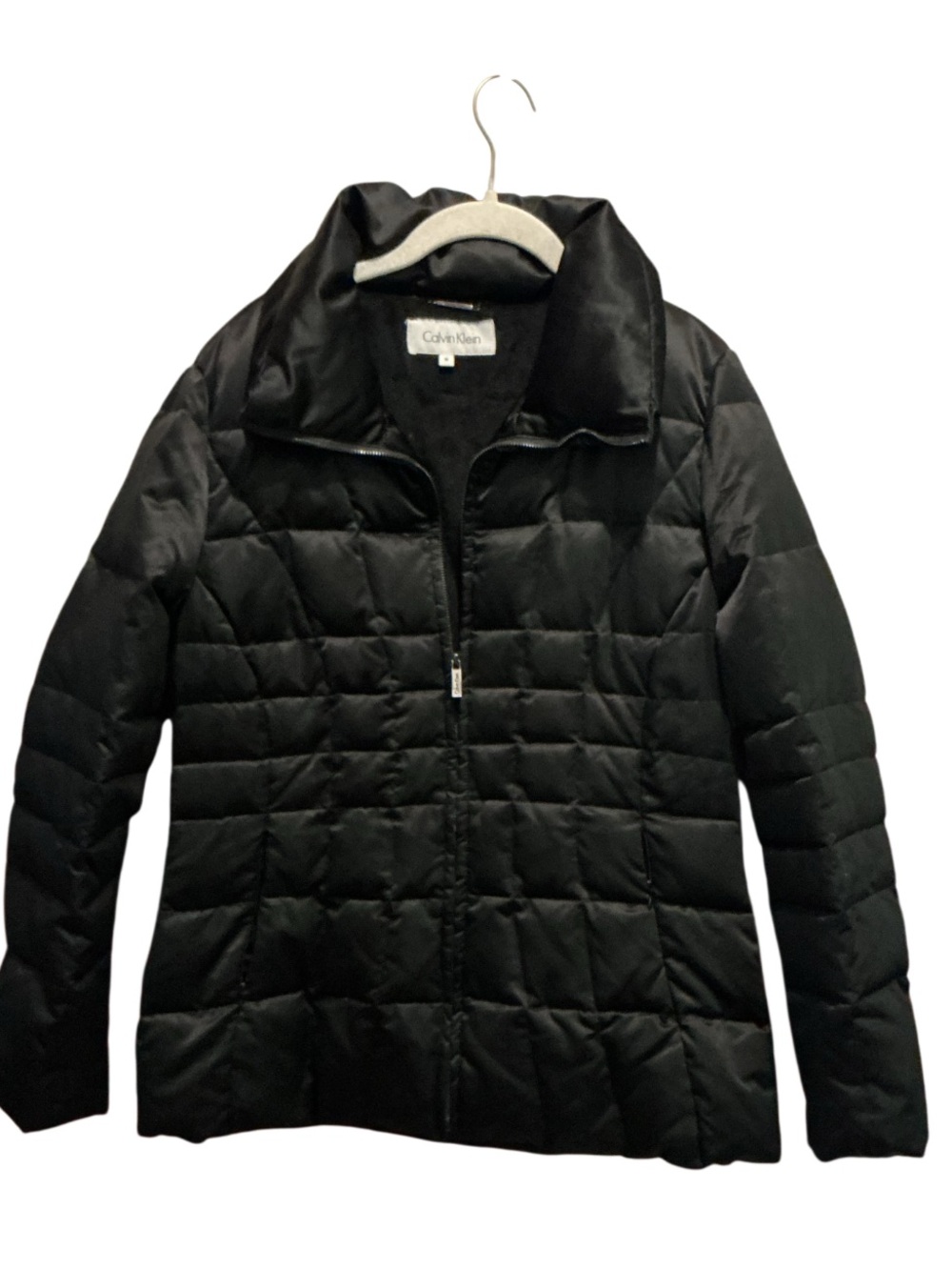 Calvin Klein Women’s Black Quilted Coat/ Jacket